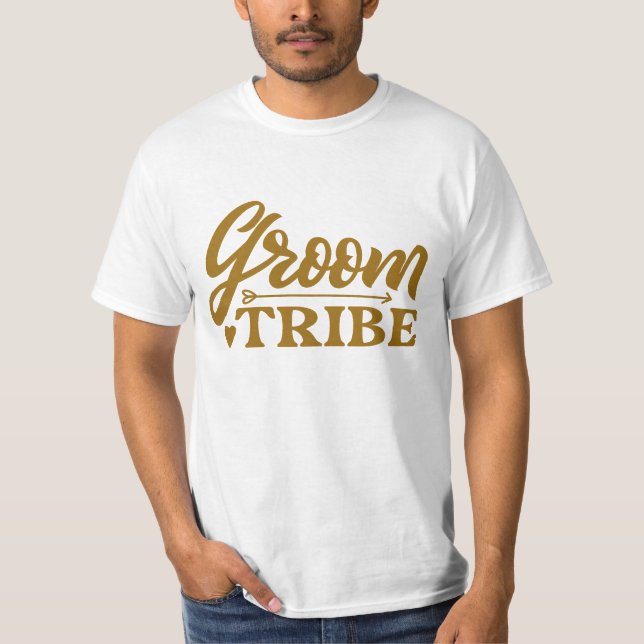 Brudgumstribe T Shirt (Framsida)