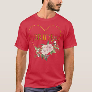 Brudhjärta & Roser Bröllopsfest T Shirt