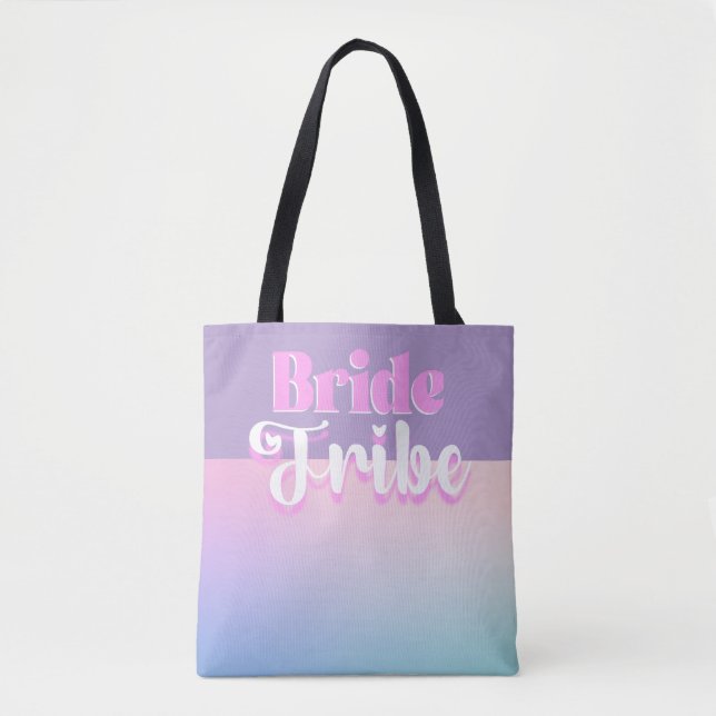 Brudklan Violett Totebag Tygkasse (Framsida)