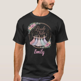 Brudklanen Anpassat Namn Möhippa Fest T Shirt