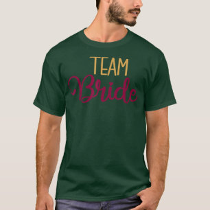 Brudklubb Matchande Bröllop Och Möhippa T Shirt