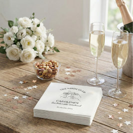 Brudklubb Sjungde Möhippan Favorit Cocktail Pappersservett