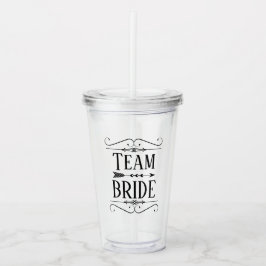 BRUDLAG BRUDPARTY TUMBLER TAKE AWAY MUGG