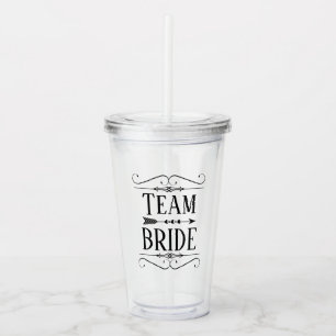 BRUDLAG BRUDPARTY TUMBLER TAKE AWAY MUGG