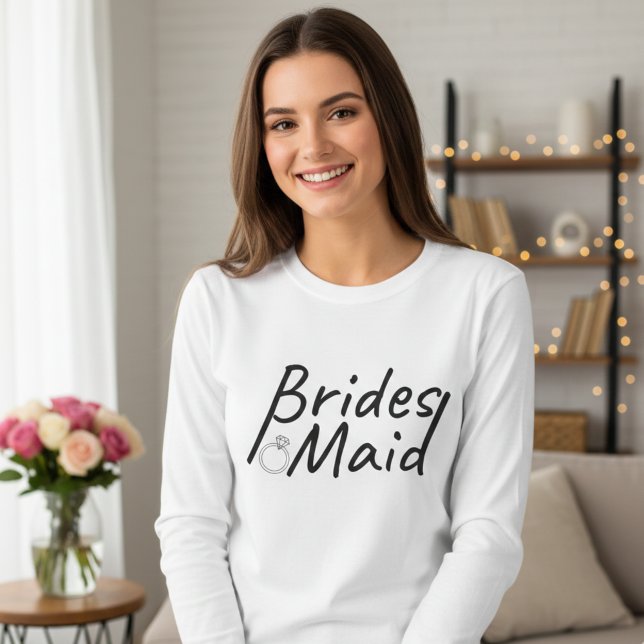 Brudpresent från mamma Rolig mamma till bruden Brö T Shirt (Bride Gift from Mom Funny Mother of the Bride Wedding T-Shirt )