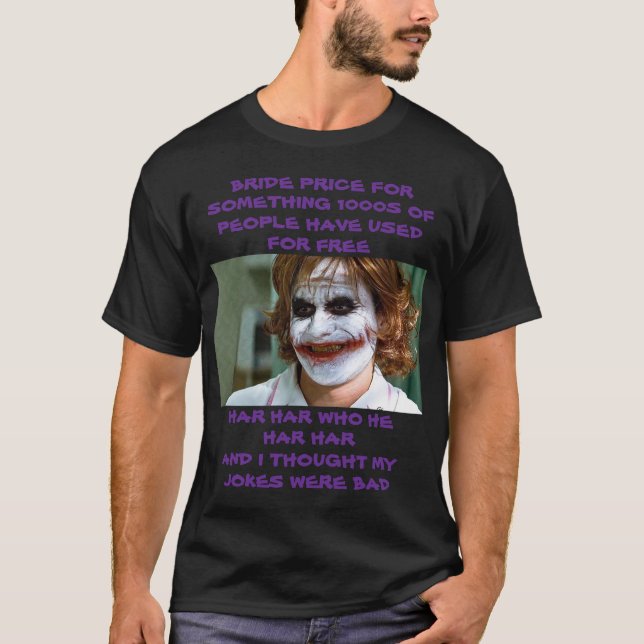 BRUDPRIS FÖR NÅGOT 1000TAL T SHIRT (Framsida)