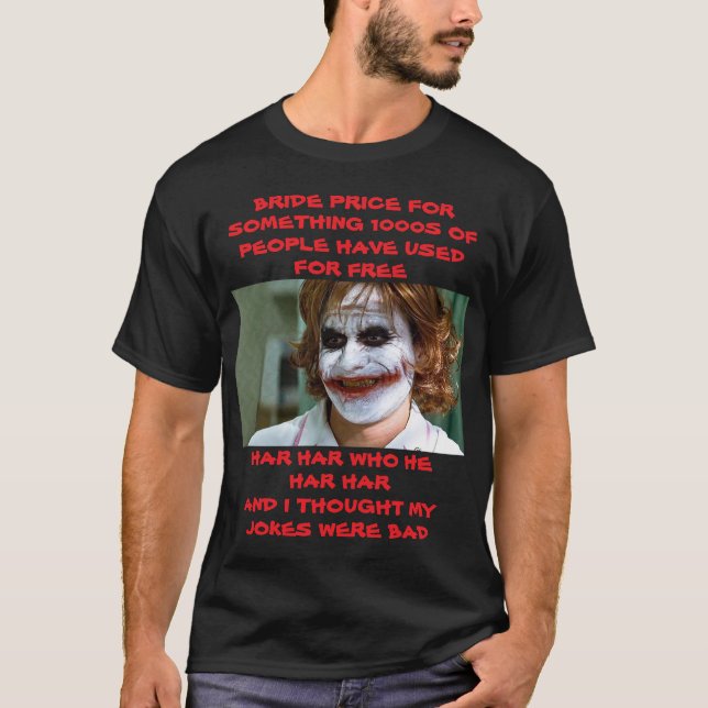 BRUDPRIS FÖR NÅGOT 1000TAL T SHIRT (Framsida)
