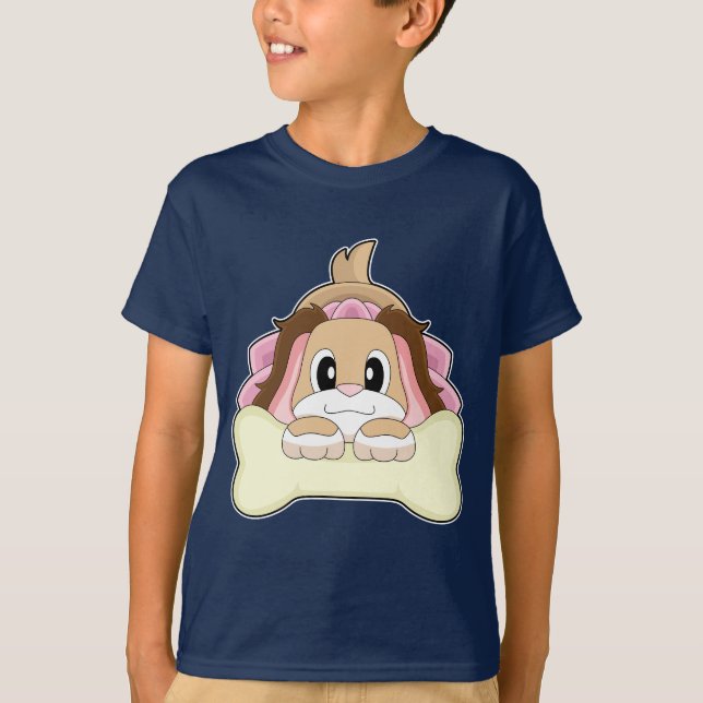 Brudslöja för hundbröllop t shirt (Framsida)