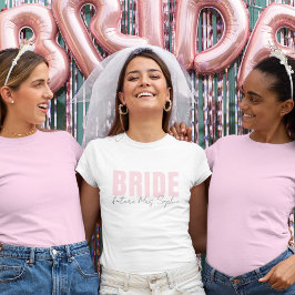Brudt-shirt | Personlig Framtida Fru Namn T Shirt