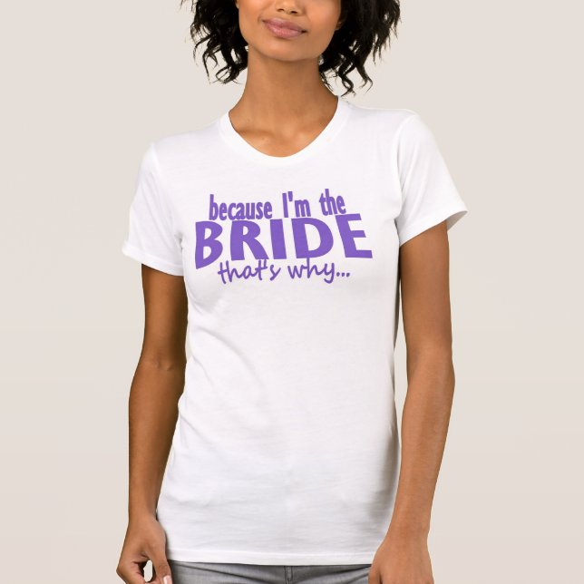 Brudtanktop Tee Shirt (Framsida)