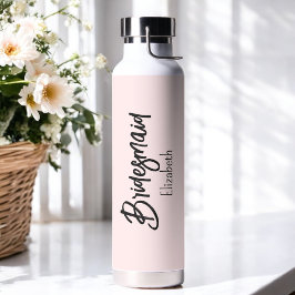 Brudtärna Blush Rosa Bröllopsgåva
