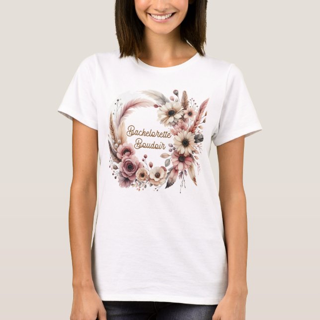 "Brudtärna Boudoir" T Shirt (Framsida)