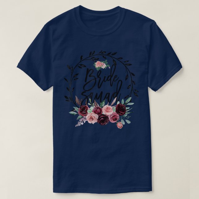 Brudtärna Bröllopsfest Bröllop Möhippa T Shirt (Design framsida)