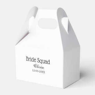 Brudtärna brudtärna lägg till namn möhippa presentaskar