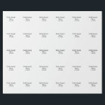 Brudtärna brudtärna lägg till namn möhippa presentpapper<br><div class="desc">design</div>