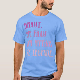 brudtärna brudtärna sällskapsdamer kvinnliga bröll t shirt