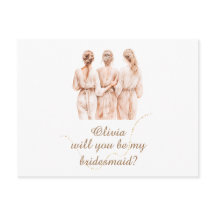 Brudtärna champagne silhuett Förslag 