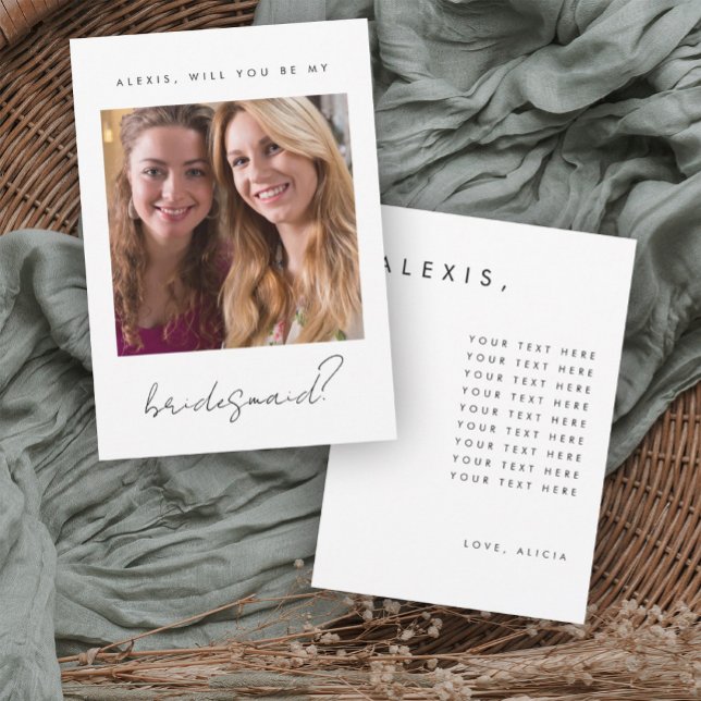 Brudtärna Förslag Kort (Skapare uppladdad)