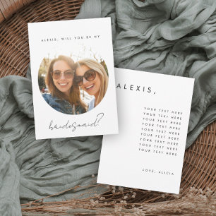 Brudtärna Förslags Kort