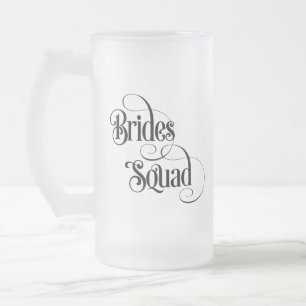 Brudtärna Frostat Ölglas