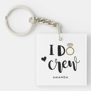 Brudtärna I Do Crew Svart och Vitt 