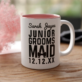 Brudtärna Junior Brudtärna Bröllopskaffemugg Två-Tonad Mugg