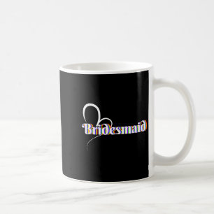 Brudtärna Lgbt Hjärt Regnbåge Pride Möhippa P Kaffemugg