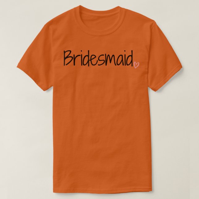 Brudtärna överdrags-pullover snygg brud present ti t shirt (Design framsida)