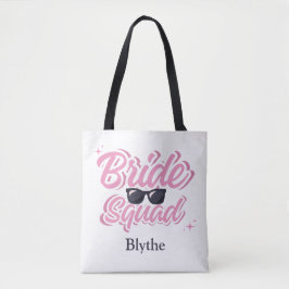 Brudtärna Personlig Totebag för Brudtjänarster Tygkasse