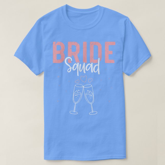 Brudtärna Sängvätning Bröllop Bröllopsfest Brud  T Shirt (Design framsida)