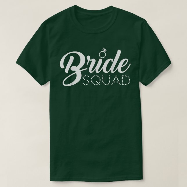 Brudtärna Sängvätning Bröllopsfest  T Shirt (Design framsida)