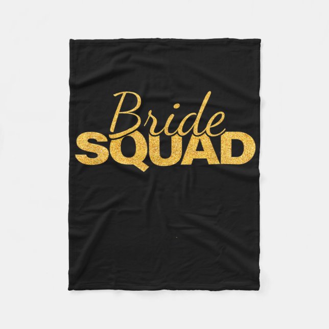 Brudtärna Senterparty Brudtärna Bröllop  Fleecefilt (Framsidan)