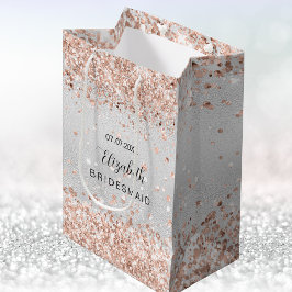 Brudtärna silver rose gold namn
