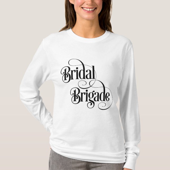 Brudtärna  t shirt (Framsida)