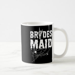 Brudtärna Team Brud Tjej Av Skräck Halloween Che Kaffemugg