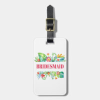 Brudtärna Tropisk Strand Destination Bröllop