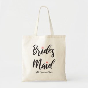 BrudtärnabröllopMonogram Tygkasse