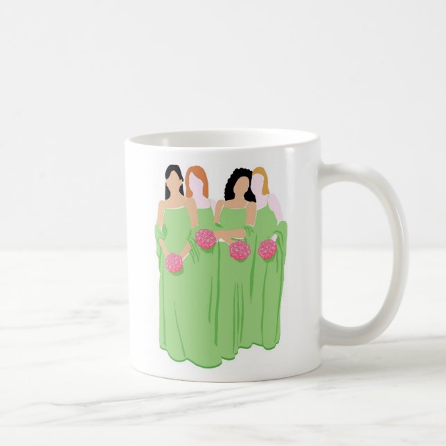 BrudtärnaGåva-Mugg Kaffemugg (Höger)