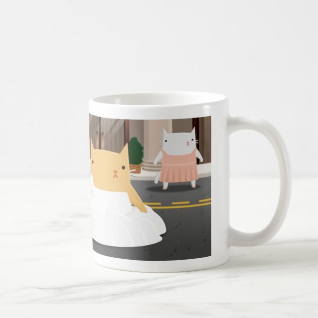 Brudtärnakattunge Kaffemugg (Höger)
