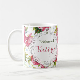 Brudtärnamugg, maid of honorgåva som gifta sig kaffemugg