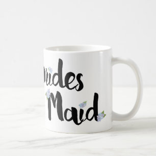 Brudtärnamugg - purpurfärgade vanlig hortensia kaffemugg