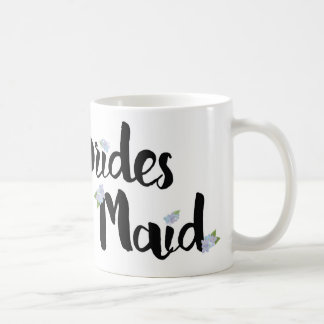 Brudtärnamugg - purpurfärgade vanlig hortensia kaffemugg