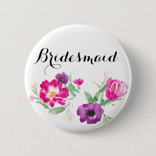 Brudtärnavattenfärgblommor knäppas knapp