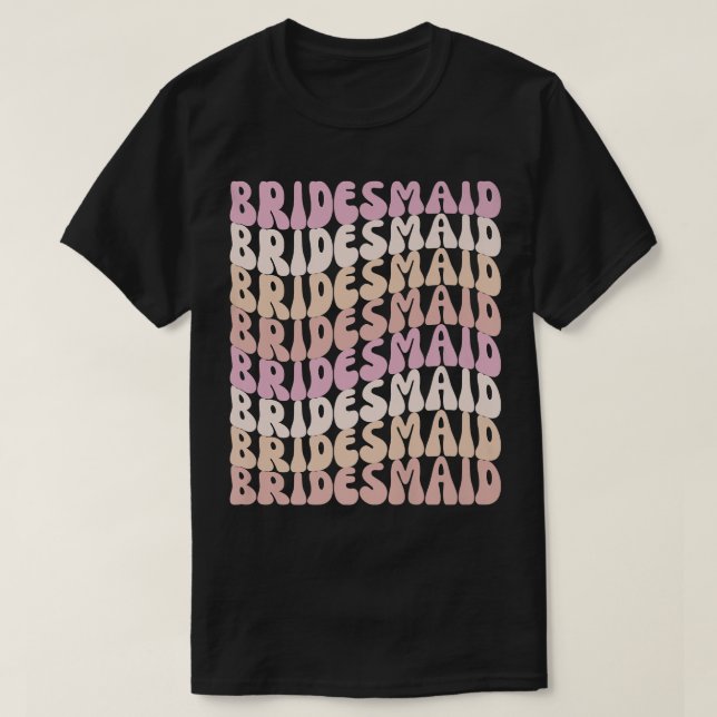 Brudtjänar-I Do-Crew Retro Möhipparty Brudnäbb T Shirt (Design framsida)