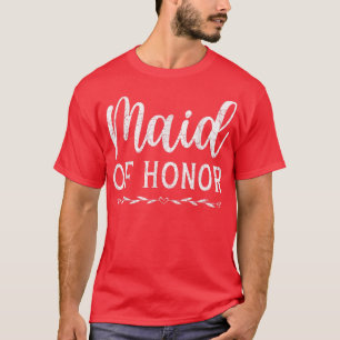 Brudtjänare Bröllopsdusch Äktenskap Kvinnor Brud T Shirt
