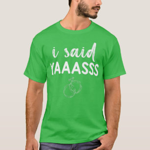 Brudtjänare Bröllopsfest Möhippa Höna T Shirt