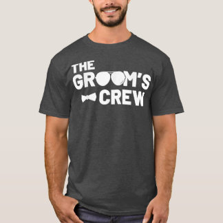 Brudtjänare Brudgum Squat Män Bachelor Rekvisita F T Shirt