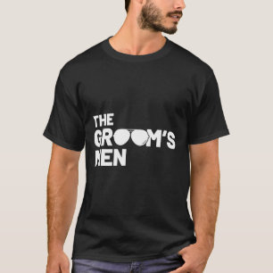Brudtjänare Brudgum Squat Män Bachelor Tillbehör P T Shirt
