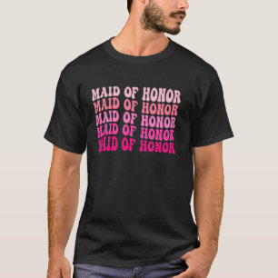 Brudtjänare Brudtärna Bröllop Bröllopsfest Brudfes T Shirt