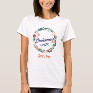 Brudtjänare. Redigerbart namn. T Shirt